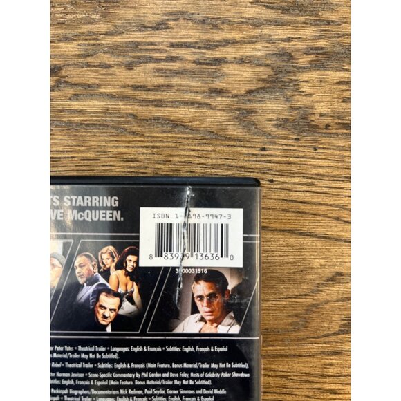 4 Film Favorites Steve McQueen Collection DVD Bullitt Papillon Pre-Owned - Picture 3 of 4